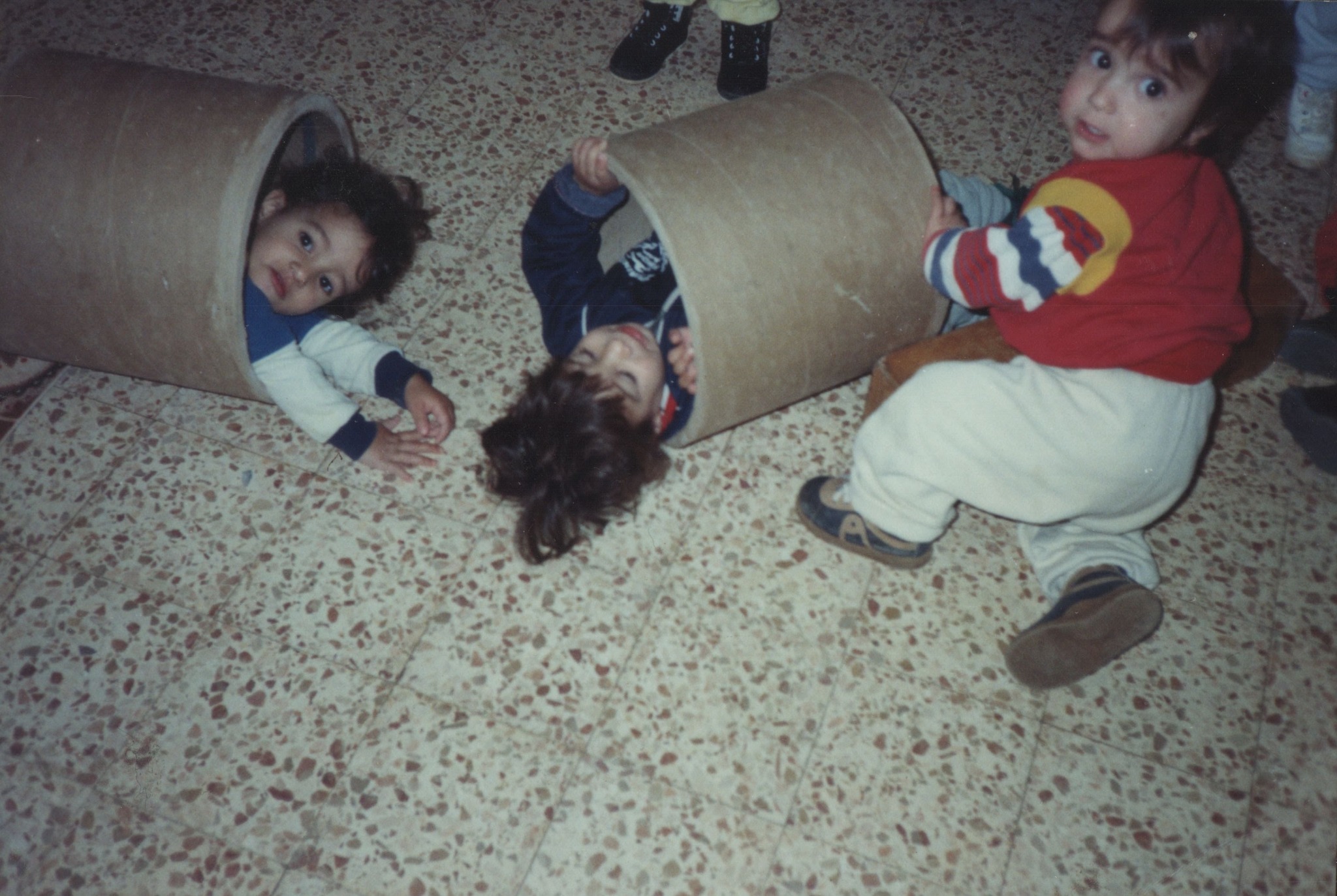 Children playing together on the floor